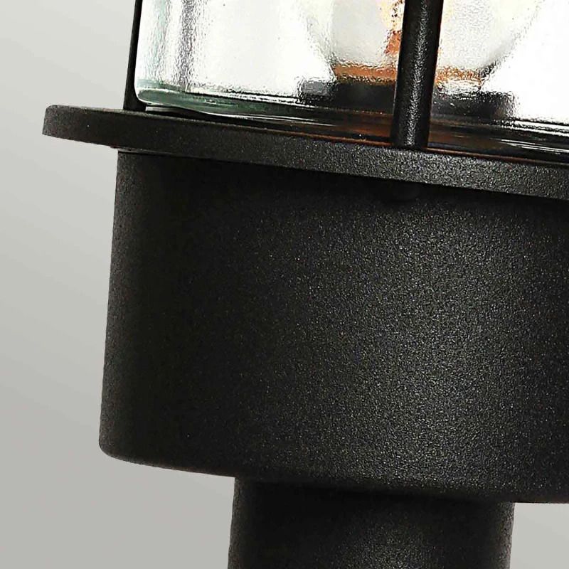 Elstead Lighting Mini LED Tuin Pilaar Helsingor | 1X E27 Max 60W | IP44 (Outdoor) | Black