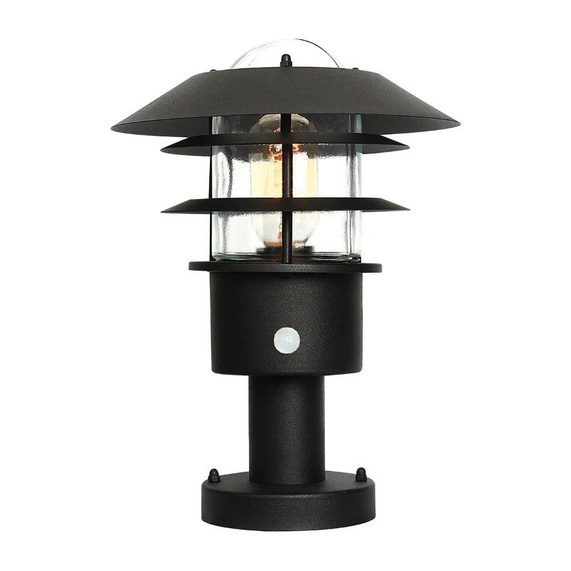 Elstead Lighting Mini LED Tuin Pilaar Helsingor | 1X E27 Max 60W | IP44 (Outdoor) | Black