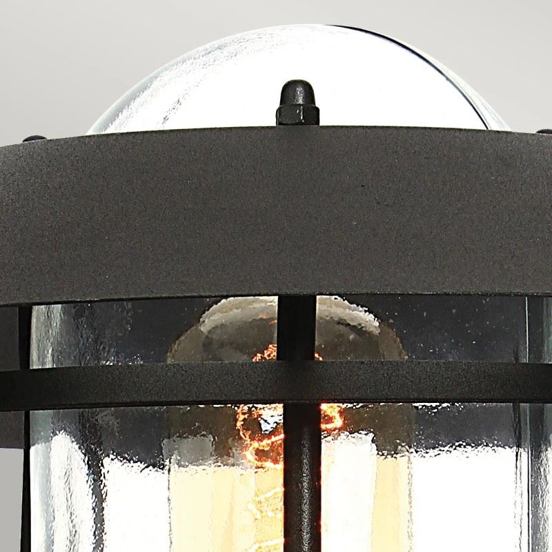 Elstead Lighting Mini LED Tuin Pilaar Helsingor | 1X E27 Max 60W | IP44 (Outdoor) | Black