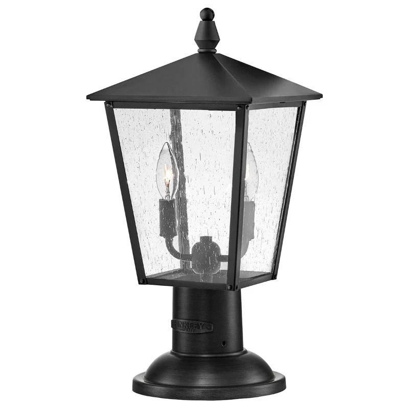 Hinkley Mini LED Tuin Pilaar Huntersfield | 2X E14 Max 40W | IP44 (Outdoor) | Black