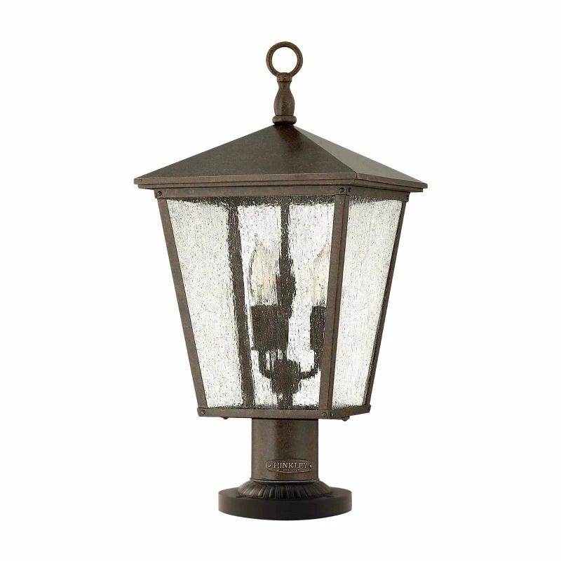 Hinkley Mini LED Tuin Pilaar Trellis | 3X E14 Max 60W | IP44 (Outdoor) | Regency Bronze