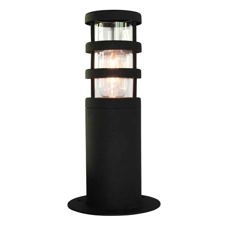 Elstead Lighting Mini LED Tuin Pilaar Hornbaek | 1X E27 Max 60W | IP44 (Outdoor) | Black