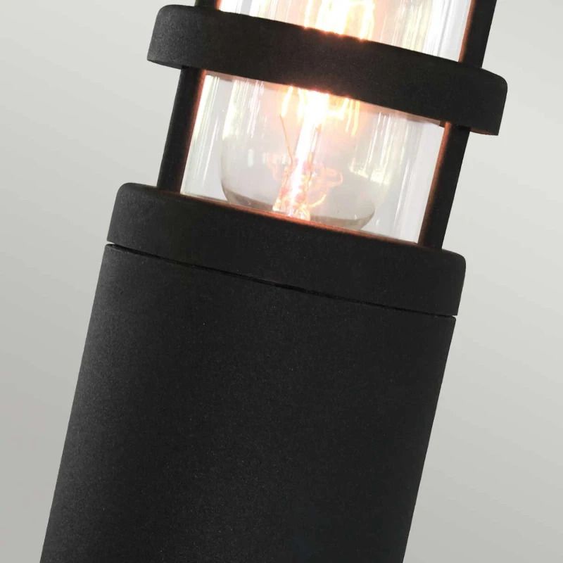 Elstead Lighting Mini LED Tuin Pilaar Hornbaek | 1X E27 Max 60W | IP44 (Outdoor) | Black