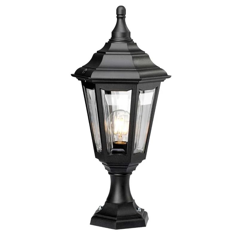 Elstead Lighting Mini LED Tuin Pilaar Kinsale | 1X E27 Max 60W | IP44 (Outdoor) | Black