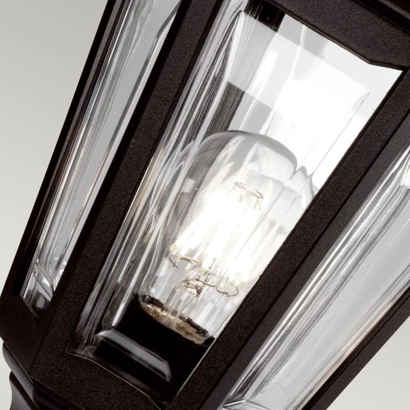 Elstead Lighting Mini LED Tuin Pilaar Kinsale | 1X E27 Max 60W | IP44 (Outdoor) | Black