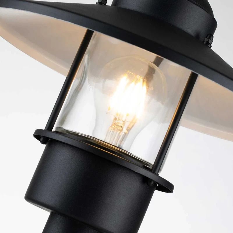 Elstead Lighting Mini LED Tuin Pilaar Klampenborg | 1X E27 Max 60W | IP44 (Outdoor) | Black