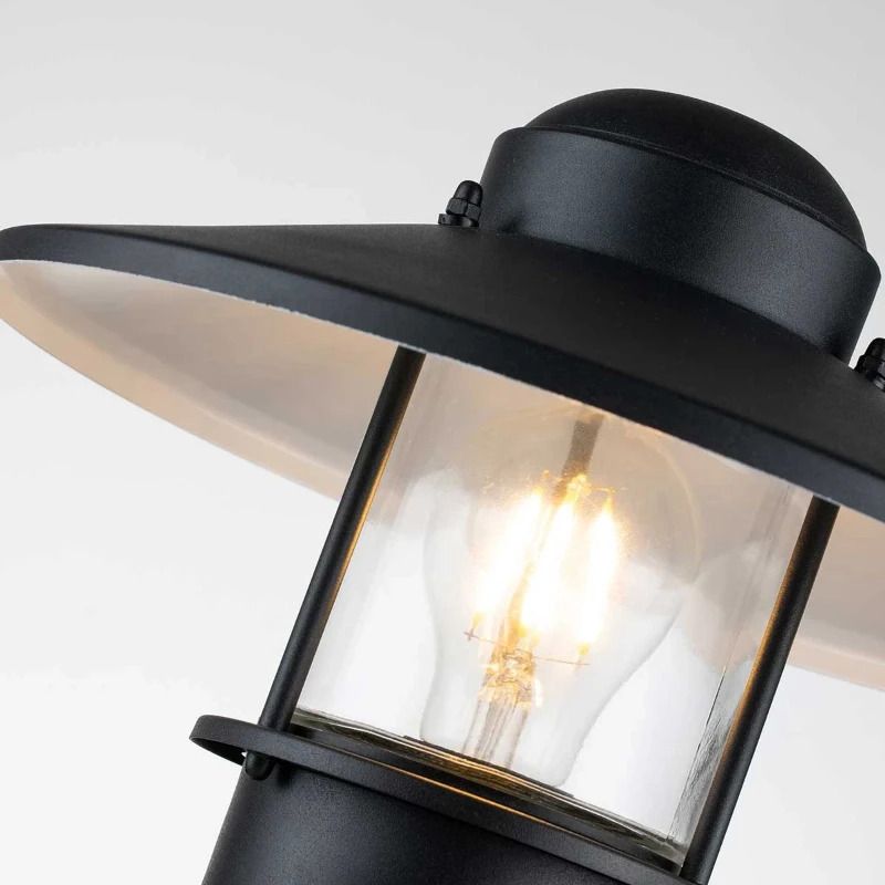 Elstead Lighting Mini LED Tuin Pilaar Klampenborg | 1X E27 Max 60W | IP44 (Outdoor) | Black