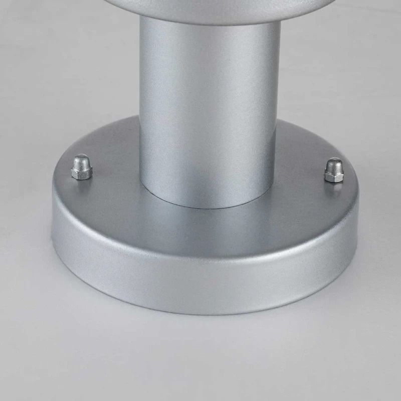 Elstead Lighting Mini LED Tuin Pilaar Klampenborg | 1X E27 Max 60W | IP44 (Outdoor) | Silver