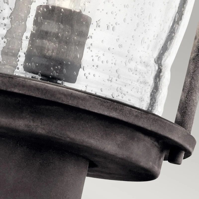 Kichler Mini LED Tuin Pilaar Ashland Bay | 1X E27 Max 60W | IP44 (Outdoor) | Weathered Zinc