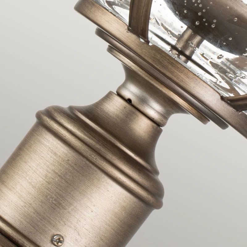 Kichler Mini LED Tuin Pilaar Halleron | 3X E14 Max 40W | IP44 (Outdoor) | Burnished Bronze