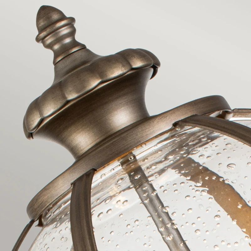 Kichler Mini LED Tuin Pilaar Halleron | 3X E14 Max 40W | IP44 (Outdoor) | Burnished Bronze