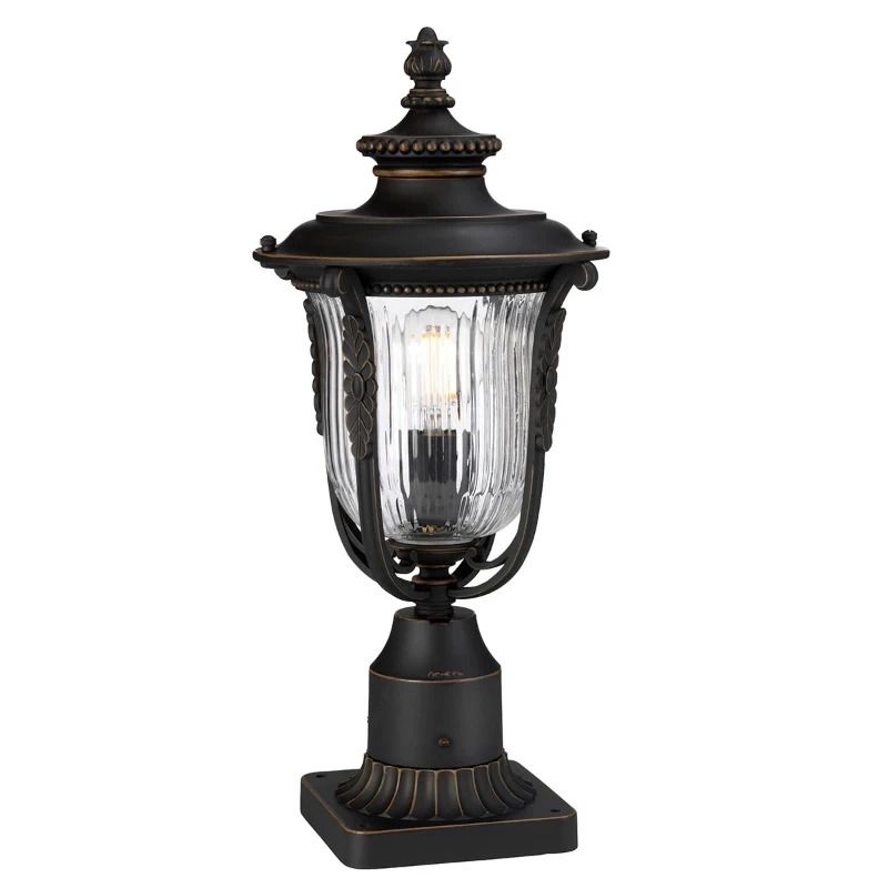 Kichler Mini LED Tuin Pilaar Luverne | 1X E27 Max 60W | IP44 (Outdoor) | Rubbed Bronze