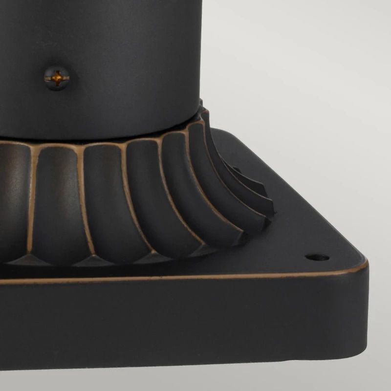 Kichler Mini LED Tuin Pilaar Luverne | 1X E27 Max 60W | IP44 (Outdoor) | Rubbed Bronze