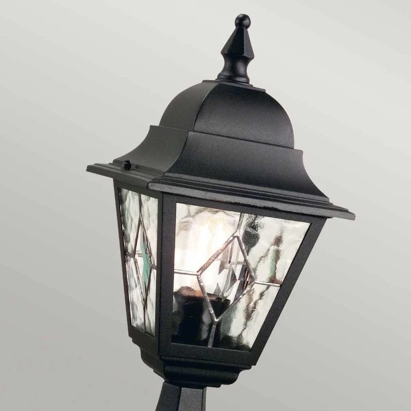 Elstead Lighting Mini LED Tuin Pilaar Norfolk | 1X E27 Max 60W | IP44 (Outdoor) | Black