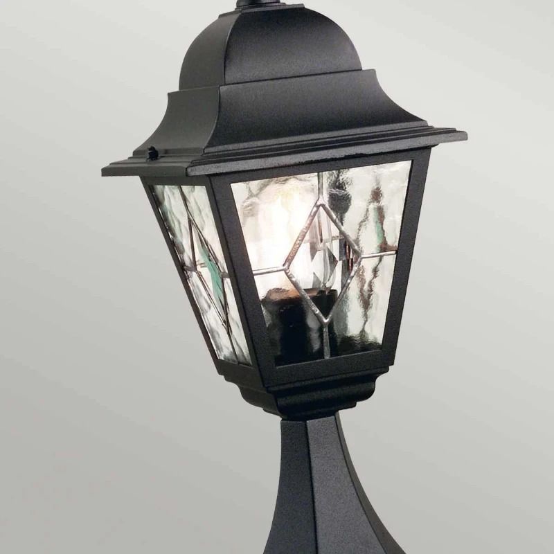 Elstead Lighting Mini LED Tuin Pilaar Norfolk | 1X E27 Max 60W | IP44 (Outdoor) | Black