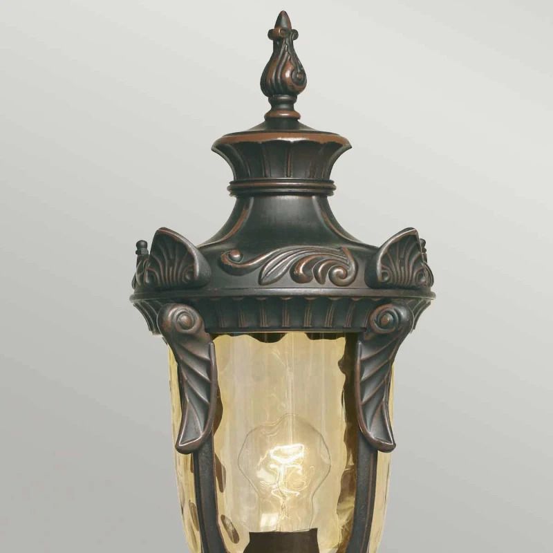 Elstead Lighting Mini LED Tuin Pilaar Philadelphia | 1X E27 Max 60W | IP44 (Outdoor) | Old Bronze
