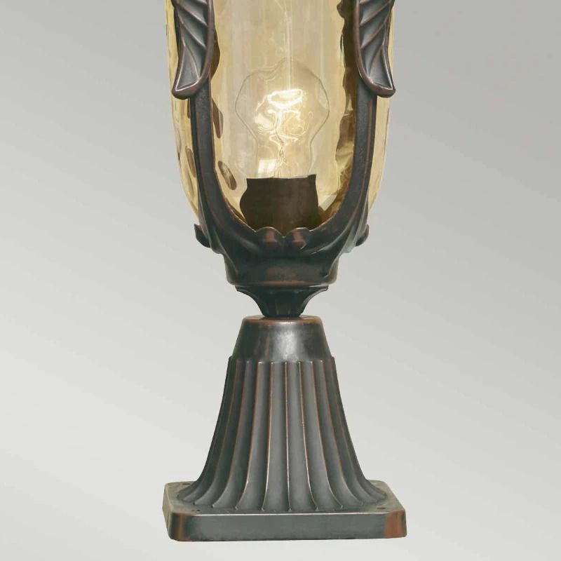 Elstead Lighting Mini LED Tuin Pilaar Philadelphia | 1X E27 Max 60W | IP44 (Outdoor) | Old Bronze