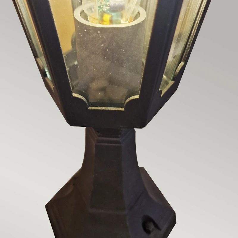 Elstead Lighting Mini LED Tuin Pilaar Parish Mini | 1X E27 Max 60W | IP44 (Outdoor) | Black