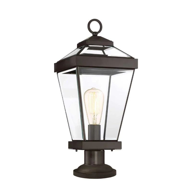 Quoizel Mini LED Tuin Pilaar Ravine | 1X E27 Max 60W | IP44 (Outdoor) | Western Bronze