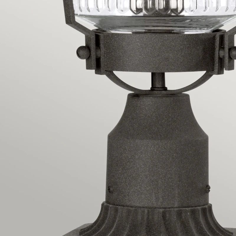 Kichler Mini LED Tuin Pilaar Chance Harbor | 1X E27 Max 60W | IP44 (Outdoor) | Weathered Zinc