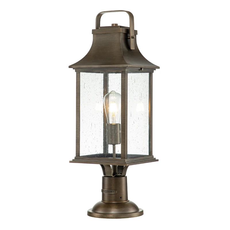 Hinkley Mini LED Tuin Pilaar Grant | 1X E27 Max 60W | IP44 (Outdoor) | Burnished Bronze