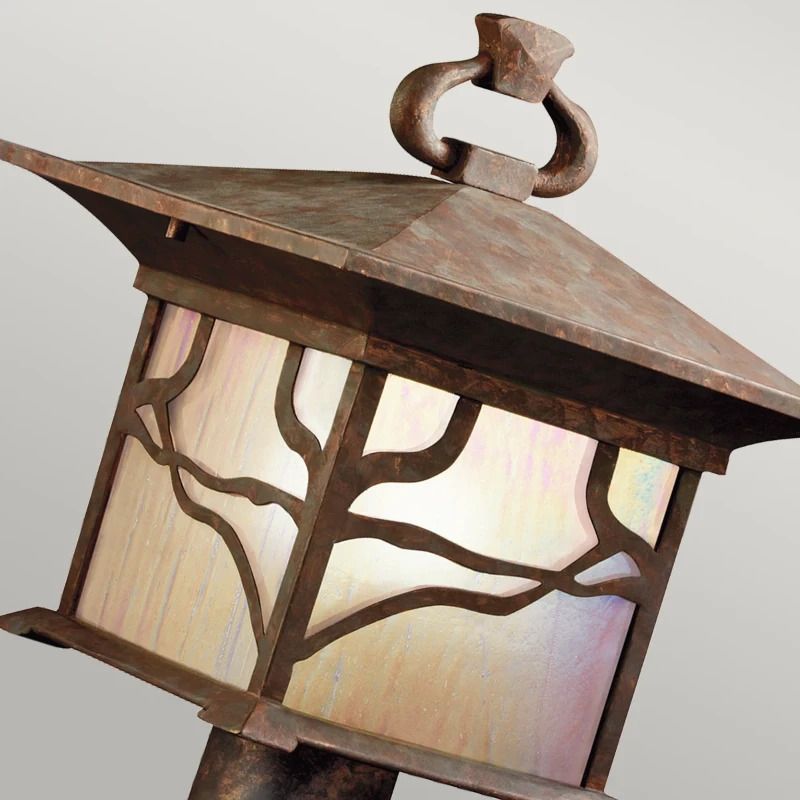 Kichler Mini LED Tuin Pilaar Morris | 1X E27 Max 60W | IP44 (Outdoor) | Distressed Copper