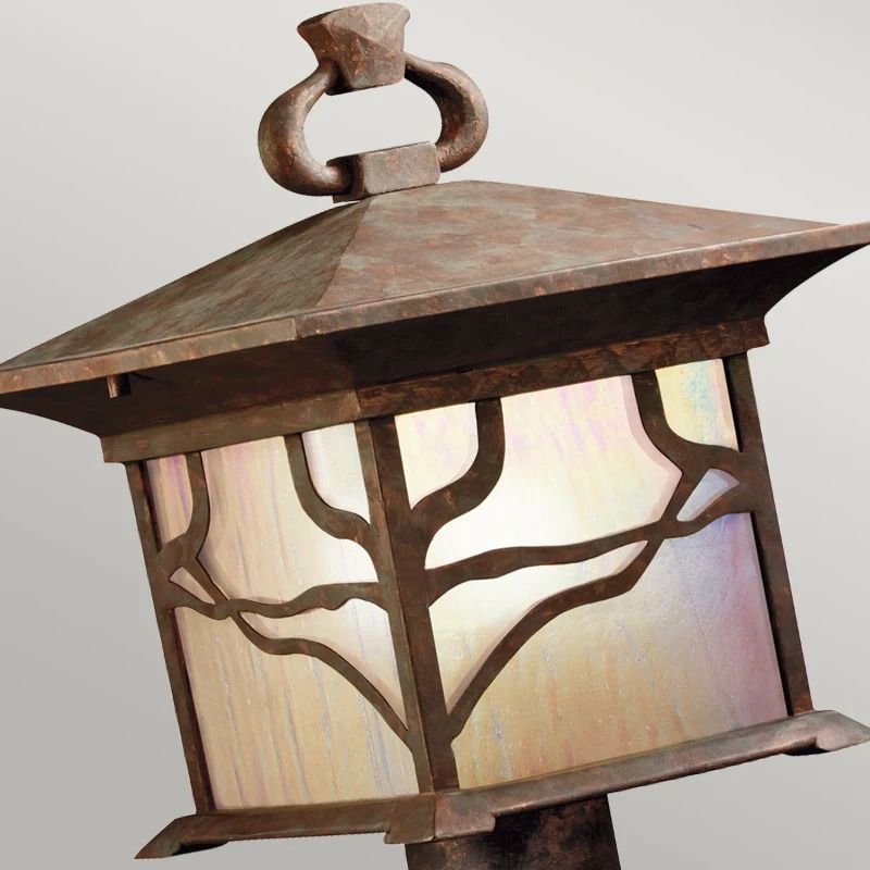 Kichler Mini LED Tuin Pilaar Morris | 1X E27 Max 60W | IP44 (Outdoor) | Distressed Copper