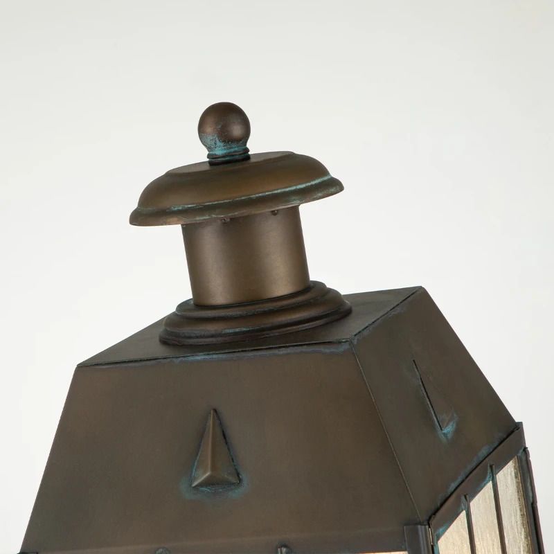 Hinkley Mini LED Tuin Pilaar Nantucket | 3X E14 Max 60W | IP44 (Outdoor) | Aged Brass