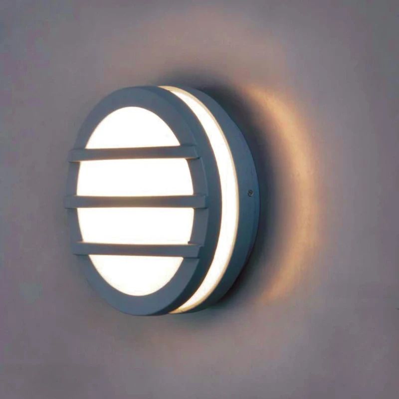 Elstead Lighting LED Plafond/Wand Buitenlamp Ano | 5.7W 3000K 600Lm 830 | Dimbaar | Graphite