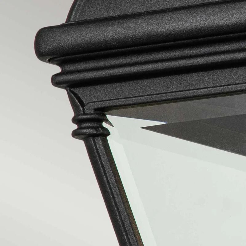 Elstead Lighting LED Wand Buitenlamp Bayview | 1X E27 Max 60W | IP44 | Dimbaar | Black
