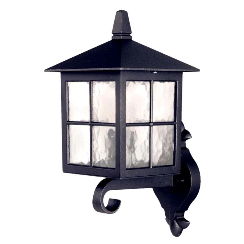 Elstead Lighting LED Wand Buitenlamp Winchester | 1X E27 Max 60W | IP44 | Dimbaar | Black