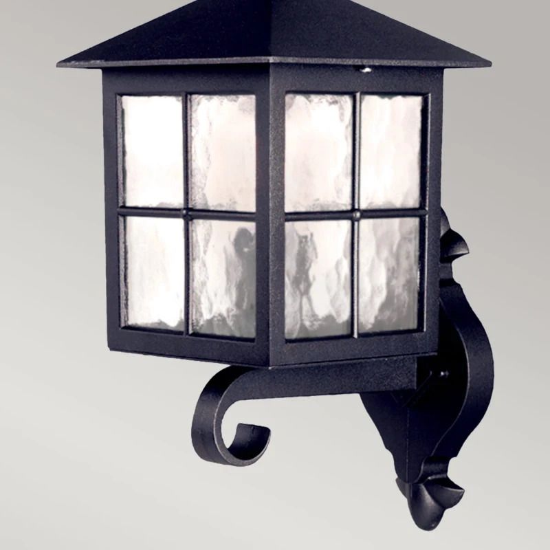 Elstead Lighting LED Wand Buitenlamp Winchester | 1X E27 Max 60W | IP44 | Dimbaar | Black