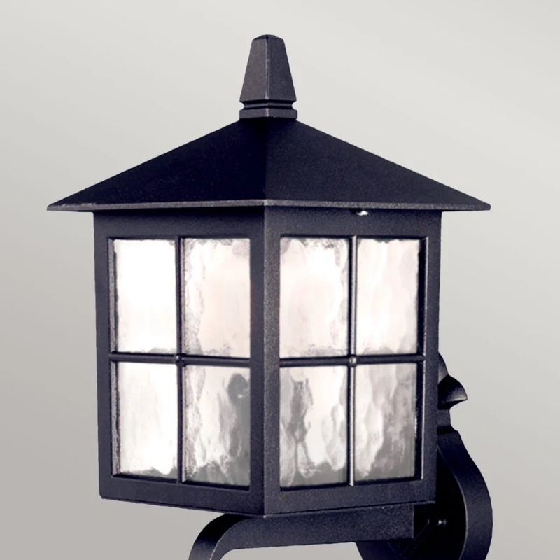 Elstead Lighting LED Wand Buitenlamp Winchester | 1X E27 Max 60W | IP44 | Dimbaar | Black