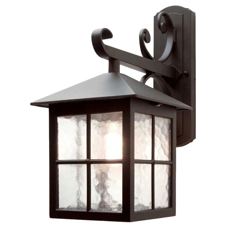 Elstead Lighting LED Wand Buitenlamp Winchester | 1X E27 Max 60W | Dimbaar | Black