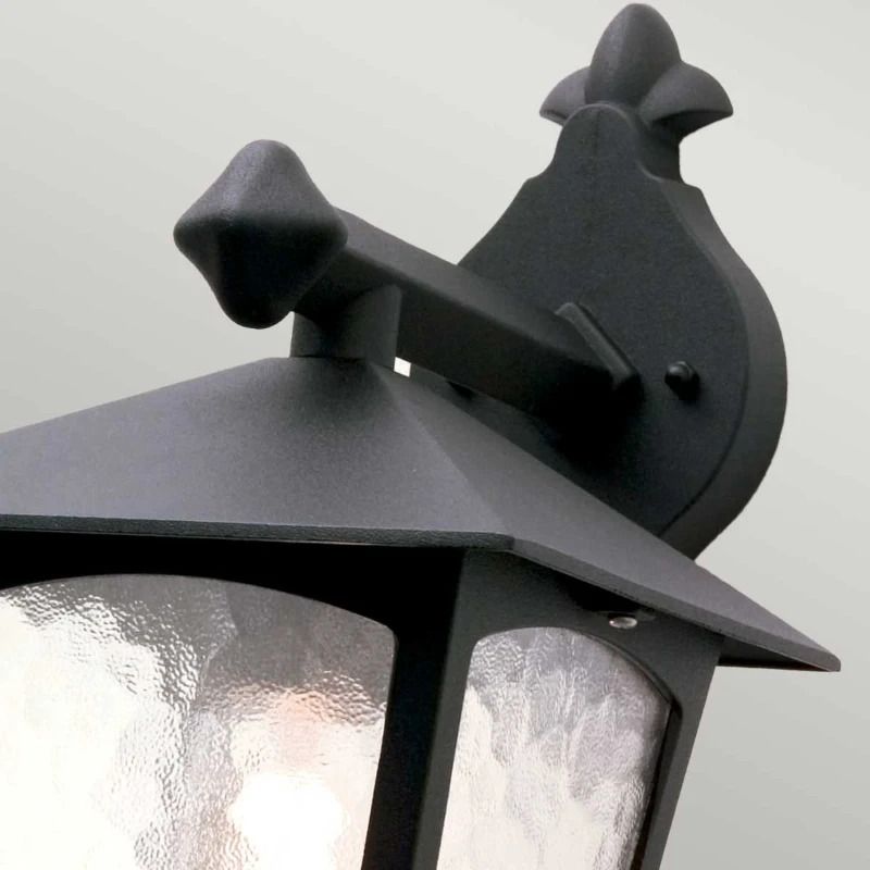 Elstead Lighting LED Wand Buitenlamp York | 1X E27 Max 60W | Dimbaar | Black