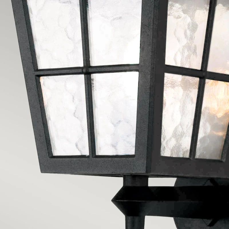 Elstead Lighting LED Wand Buitenlamp Canterbury | 1X E27 Max 60W | Dimbaar | Black
