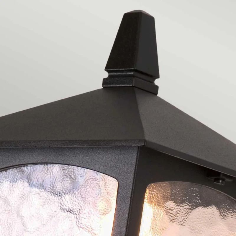 Elstead Lighting LED Wand Buitenlamp York | 1X E27 Max 60W | Dimbaar | Black