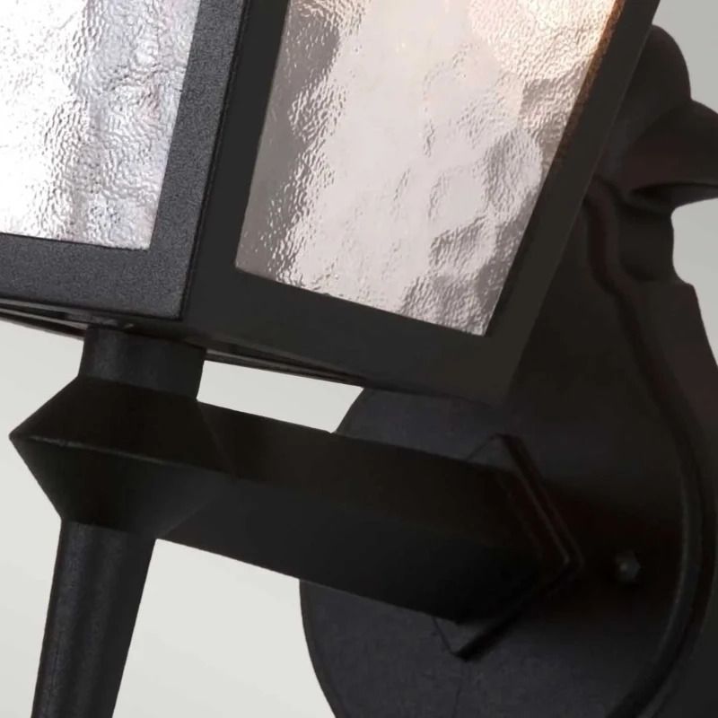 Elstead Lighting LED Wand Buitenlamp York | 1X E27 Max 60W | Dimbaar | Black