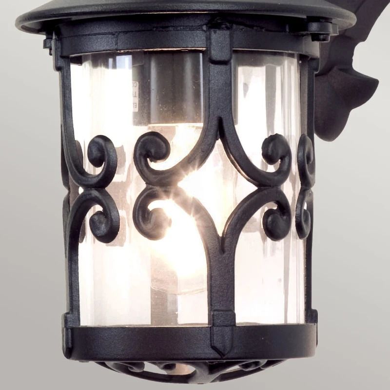 Elstead Lighting LED Wand Buitenlamp Hereford | 1X E27 Max 60W | Dimbaar | Black