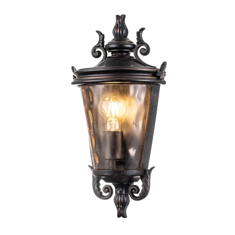 Elstead Lighting LED Buitenlamp Baltimore | 1X E27 Max 60W | IP44 | Dimbaar | Weathered Bronze