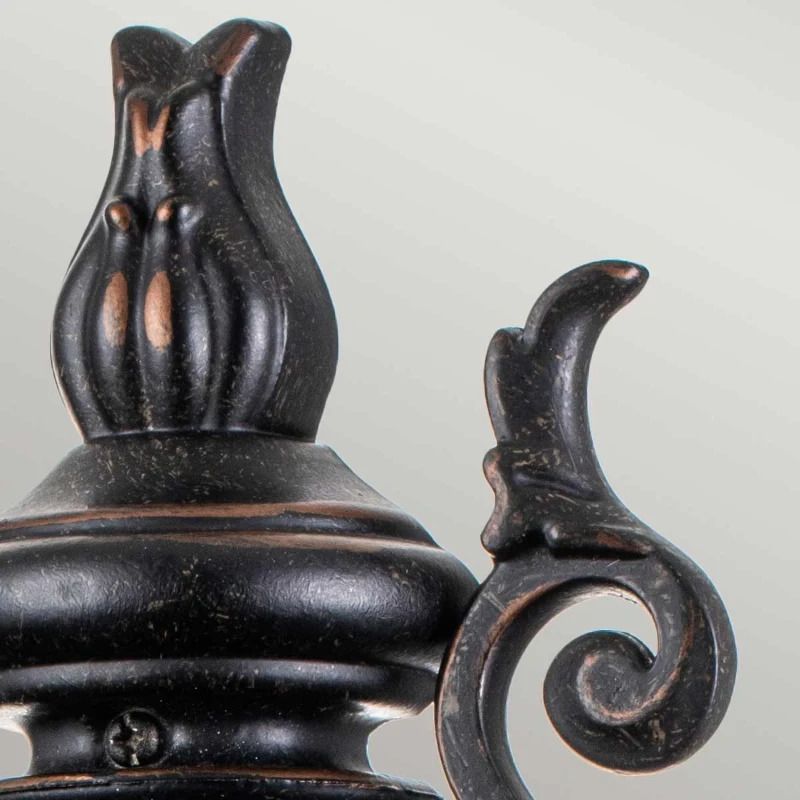 Elstead Lighting LED Buitenlamp Baltimore | 1X E27 Max 60W | IP44 | Dimbaar | Weathered Bronze