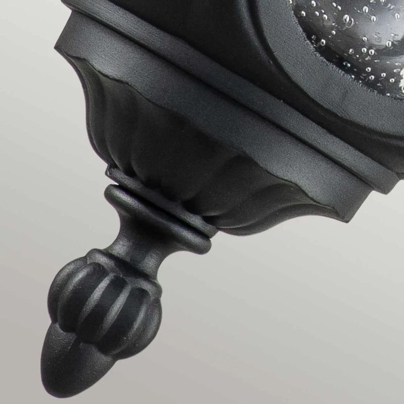 Elstead Lighting LED Wand Buitenlamp Chicago | 1X E27 Max 60W | IP44 | Dimbaar | Textured Black