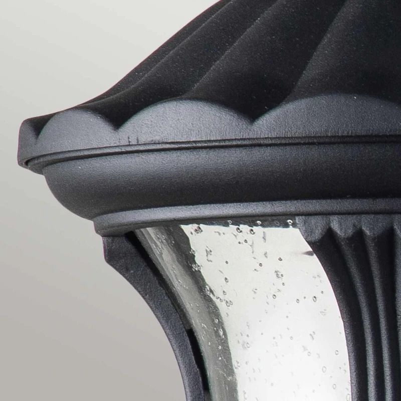 Elstead Lighting LED Wand Buitenlamp Chicago | 1X E27 Max 60W | IP44 | Dimbaar | Textured Black