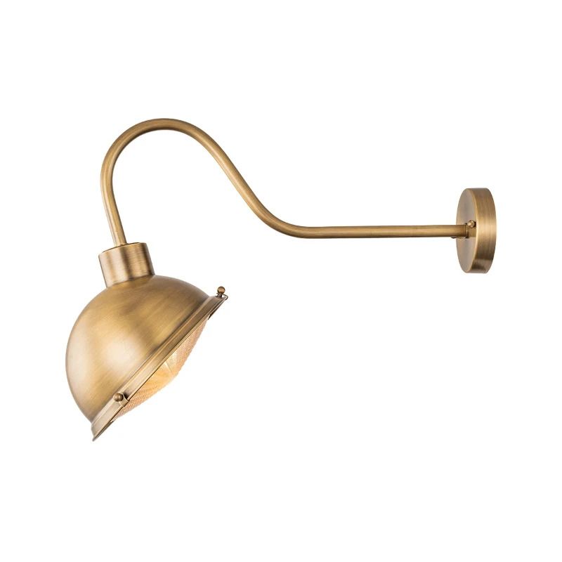Elstead Lighting LED Buitenlamp Chiswick | 1X E27 Max 60W | IP44 | Dimbaar | Antique Brass