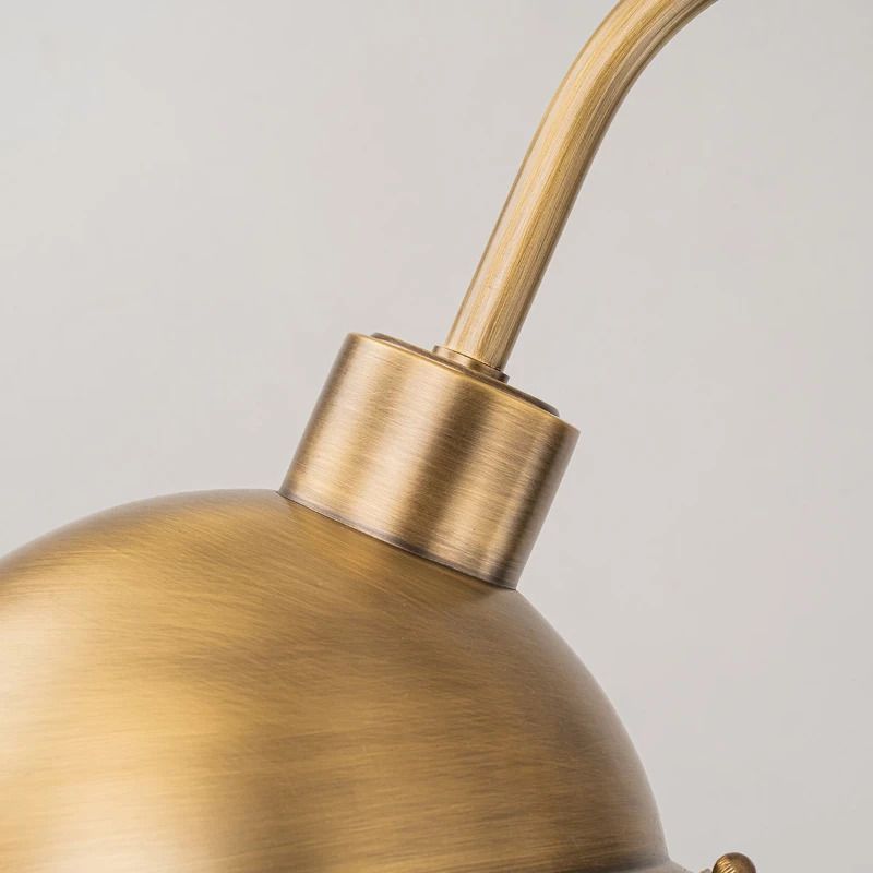 Elstead Lighting LED Buitenlamp Chiswick | 1X E27 Max 60W | IP44 | Dimbaar | Antique Brass