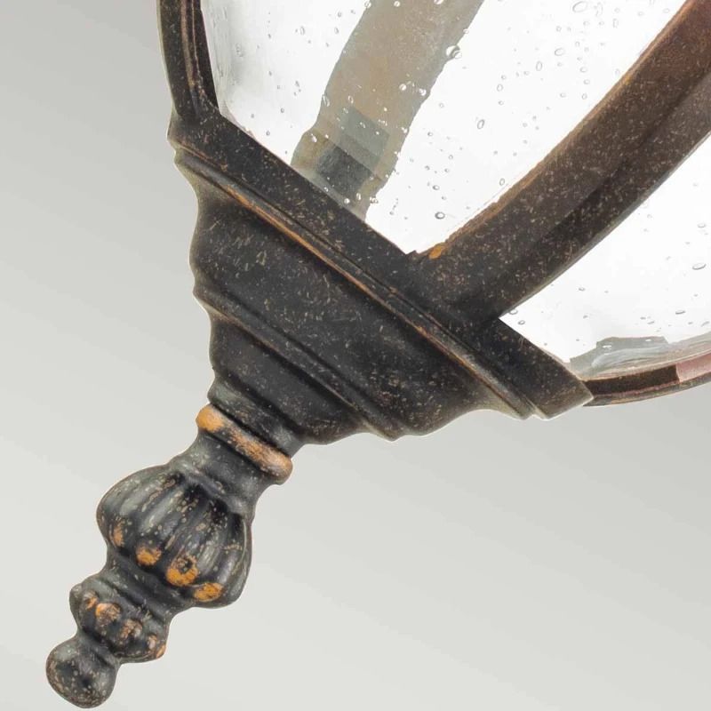 Elstead Lighting LED Wand Buitenlamp Cleveland | 1X E27 Max 60W | IP44 | Dimbaar | Weathered Bronze