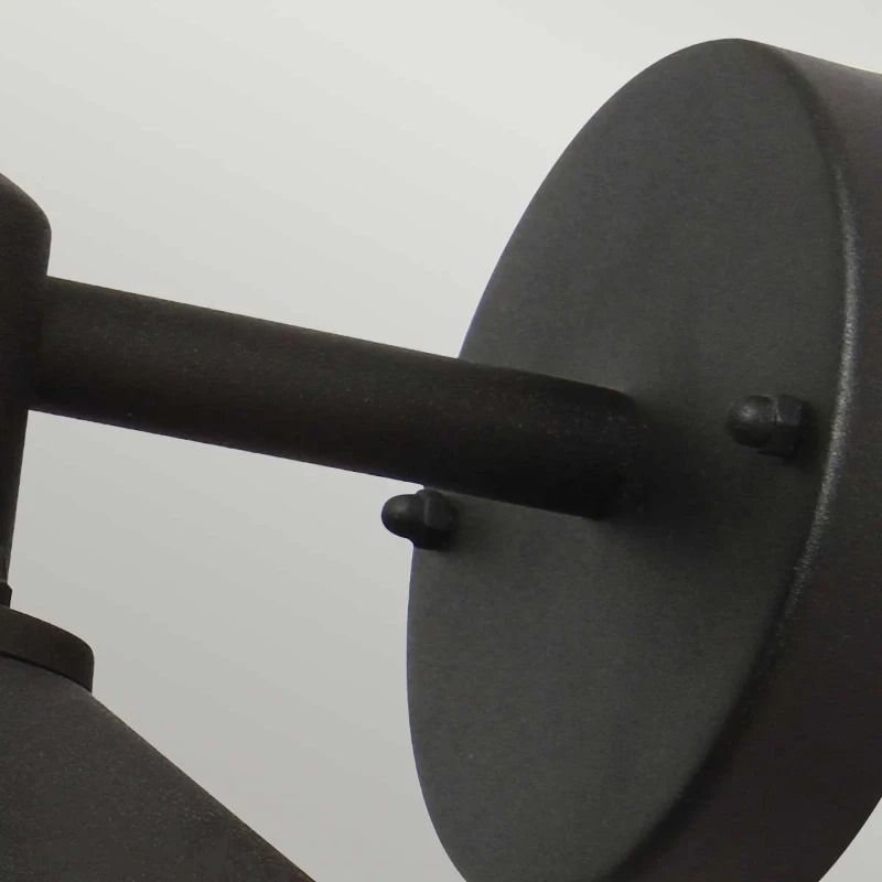 Elstead Lighting LED Wand Buitenlamp Copenhagen | 1X E27 Max 60W | IP44 | Dimbaar | Black