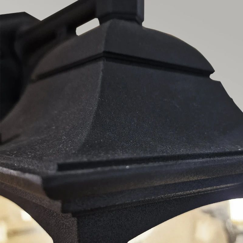 Elstead Lighting LED Wand Buitenlamp Chapel | 1X E27 Max 60W | IP44 | Dimbaar | Black