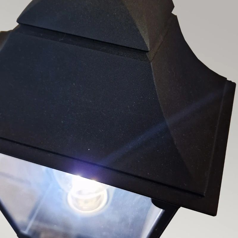 Elstead Lighting LED Buitenlamp Chapel | 1X E27 Max 60W | IP44 | Dimbaar | Black