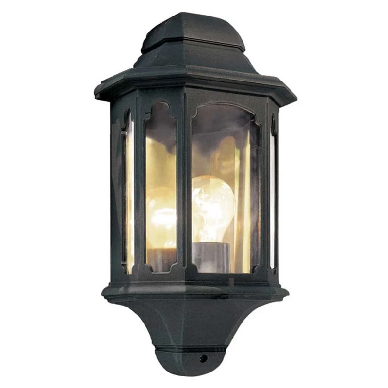 Elstead Lighting LED Buitenlamp Chapel | 1X E27 Max 60W | IP44 | Dimbaar | Black